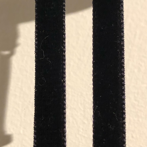 🍒 Terra Nostra Black Dress w/ rhinestones & velvet straps!!! EUC!!! - Picture 3 of 6